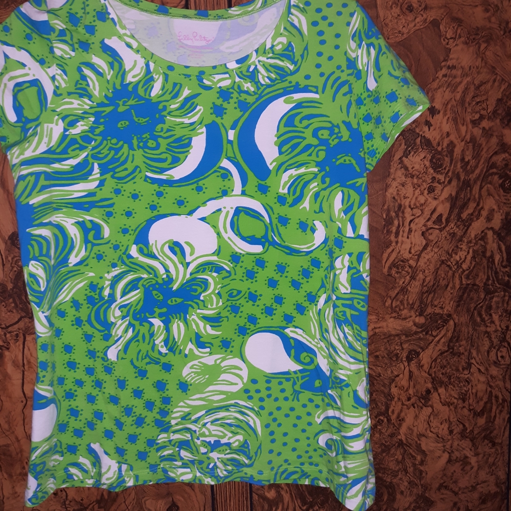 Lilly Pulitzer Roar of the Jungle Short Sleeve Tee